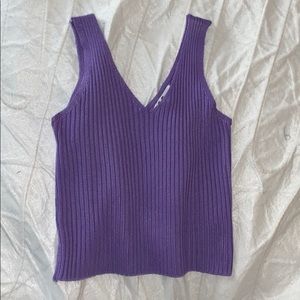Purple tank